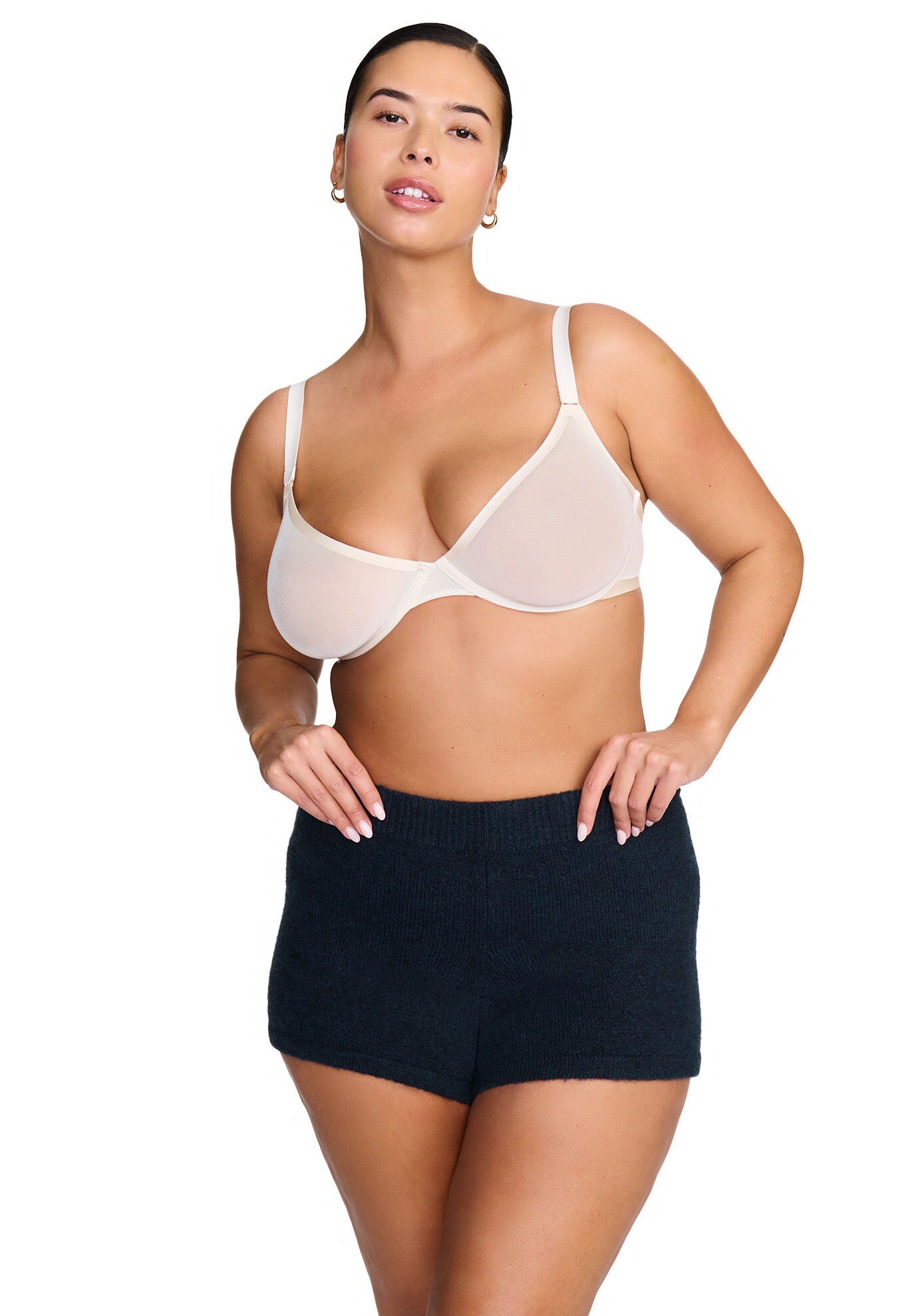 The Hot Shorts- Jersey Knit, OCEAN, on-hover image number 1