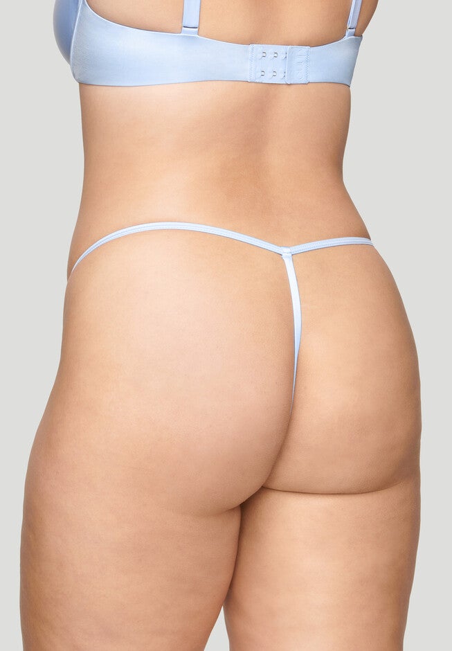 The String Thong - Satin, CRYSTAL SHINE, alternate image number 4