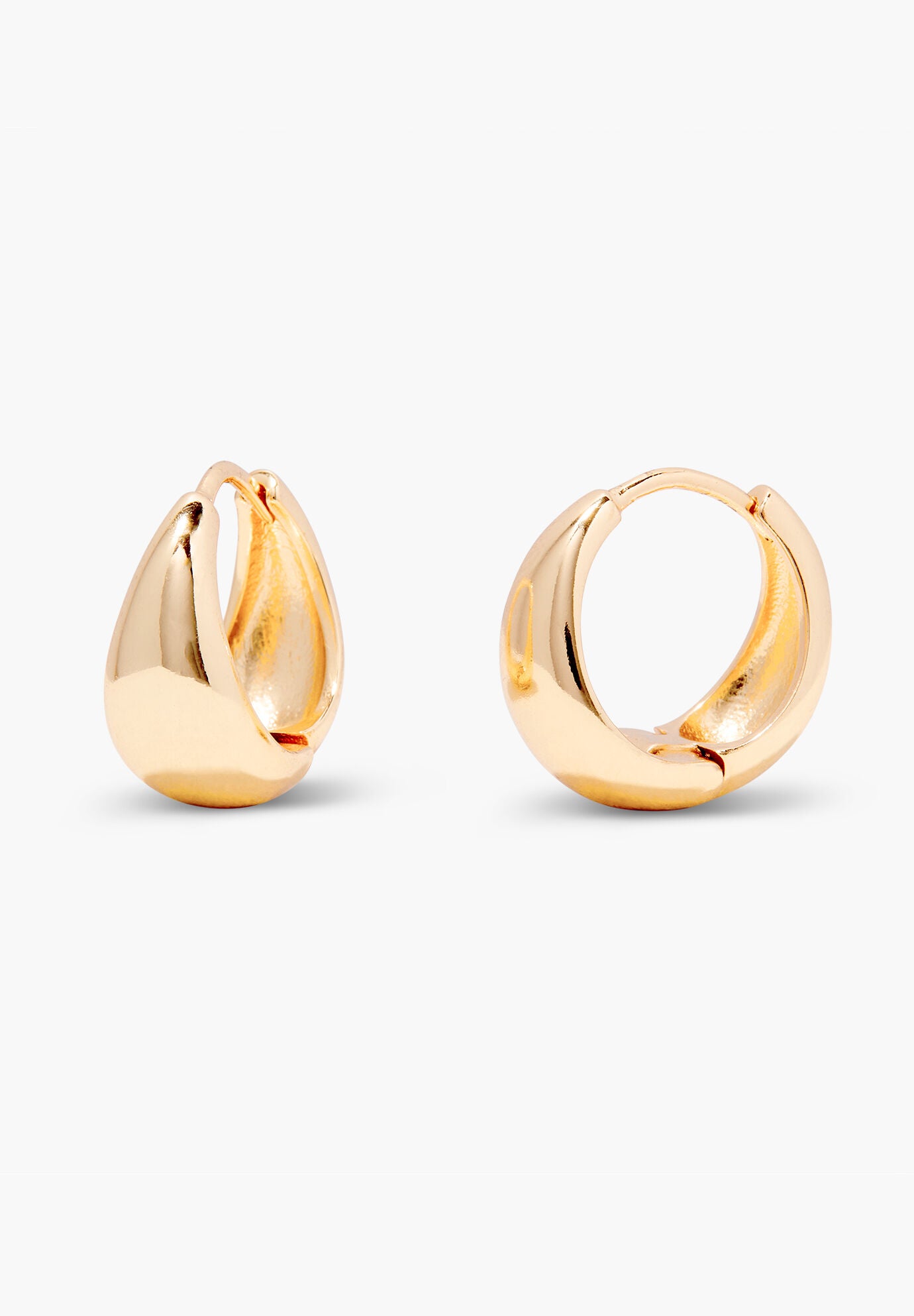 Aubrey Vermeil Huggies, GOLD, hi-res image number 0