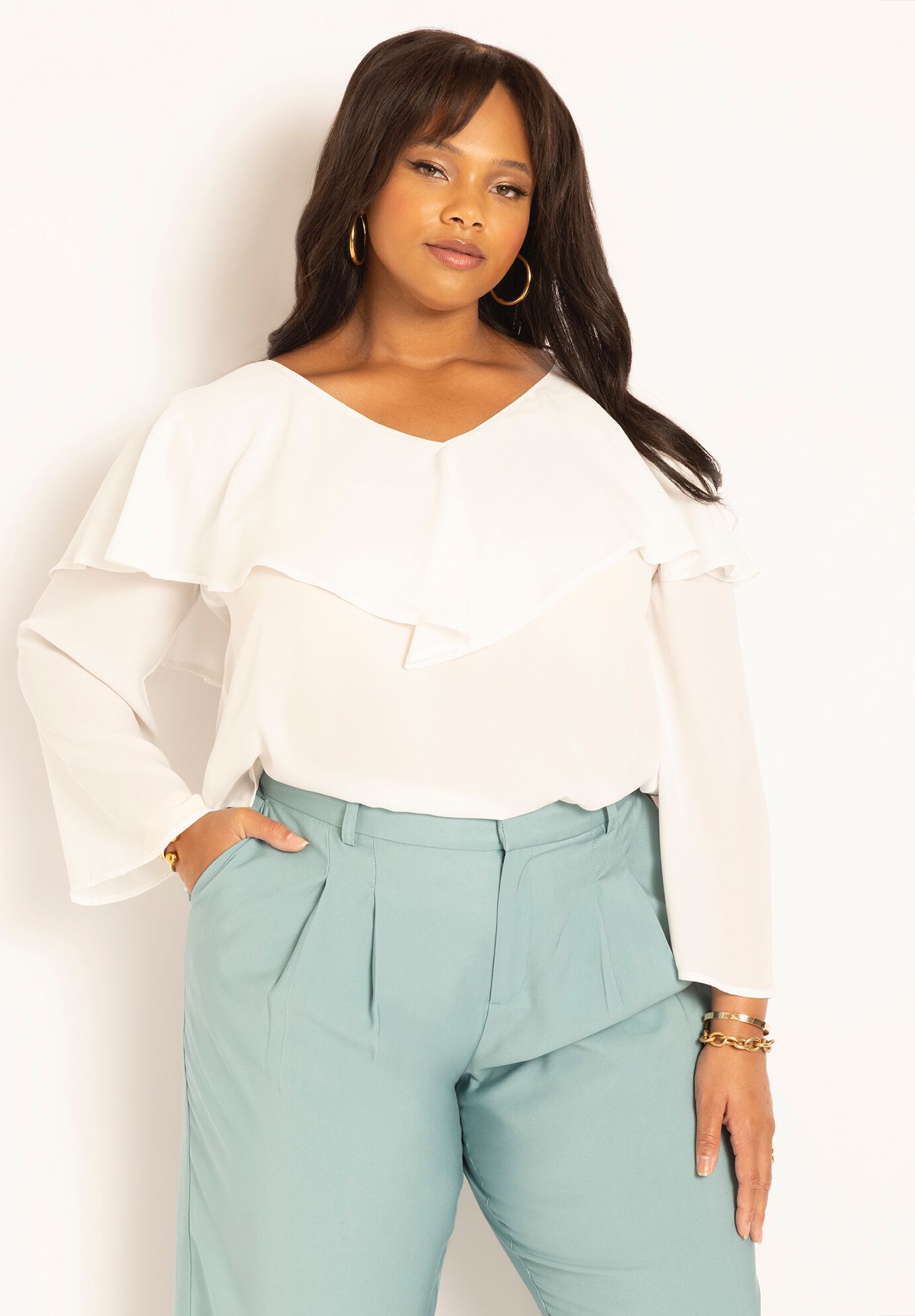 Cape blouse sale