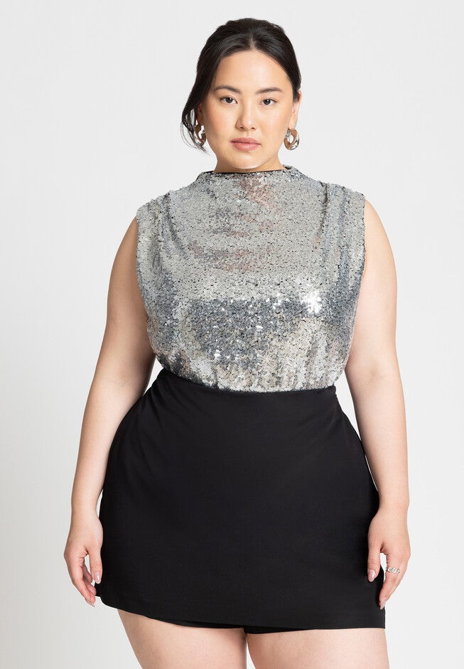 Sleek Skort, BLACK ONYX, hi-res image number null
