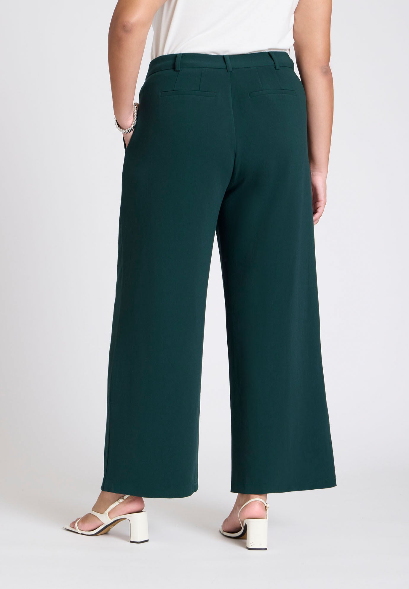 The 365 Semi Stretch Wide Leg Pant | Eloquii