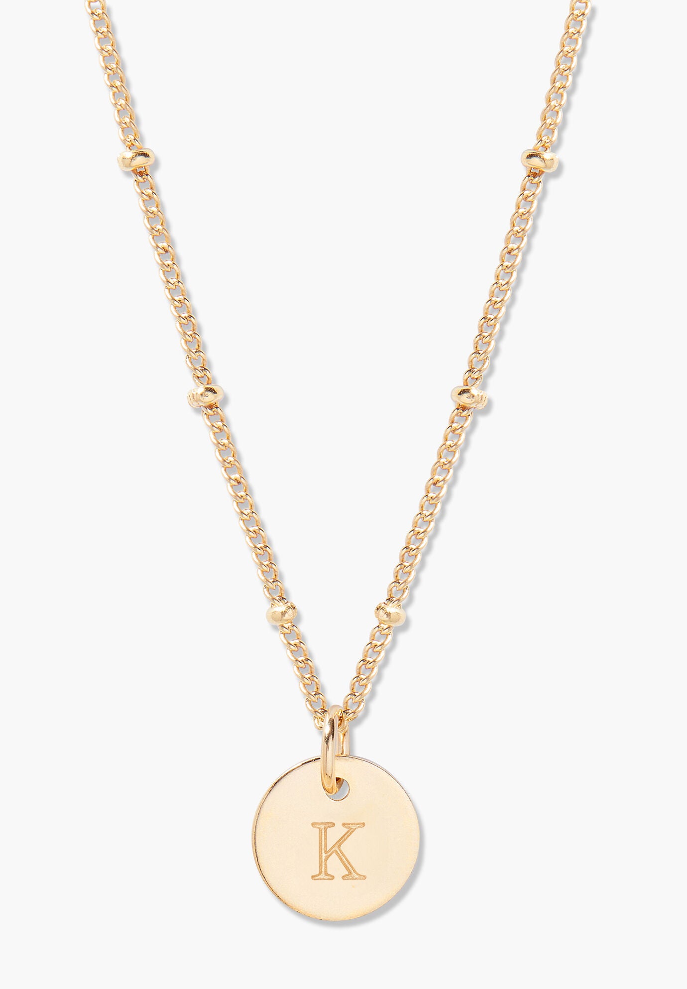 Madeline Gold Initial Pendant