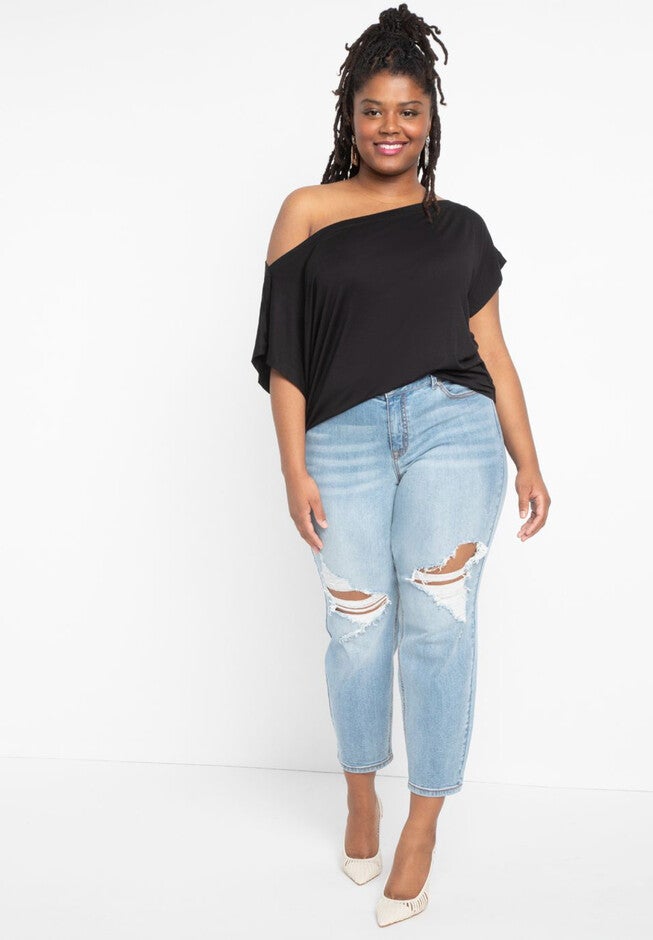 One Shoulder Top, , alternate image number null