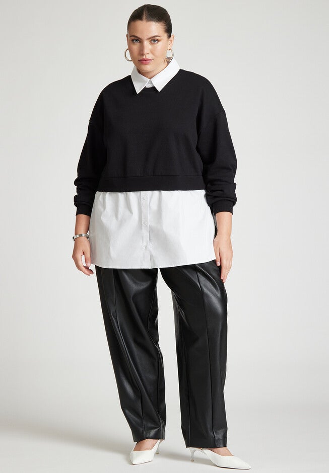 Twofer Sweatshirt, , alternate image number null