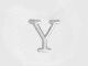 Madeline Silver Initial Pendant, Y, alternate image number 1