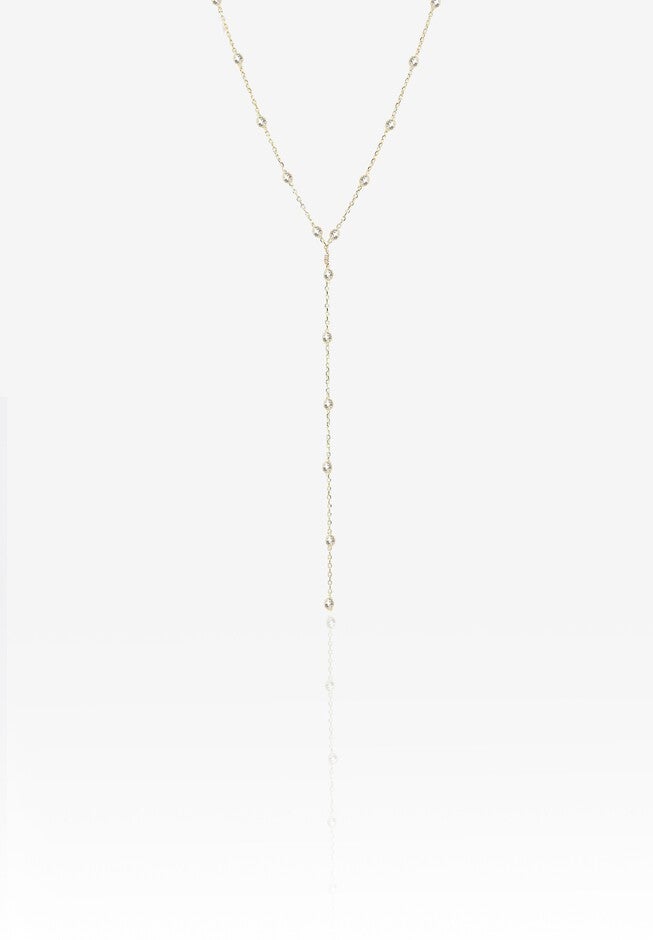 Kristen Lariat Necklace, GOLD, hi-res image number 0