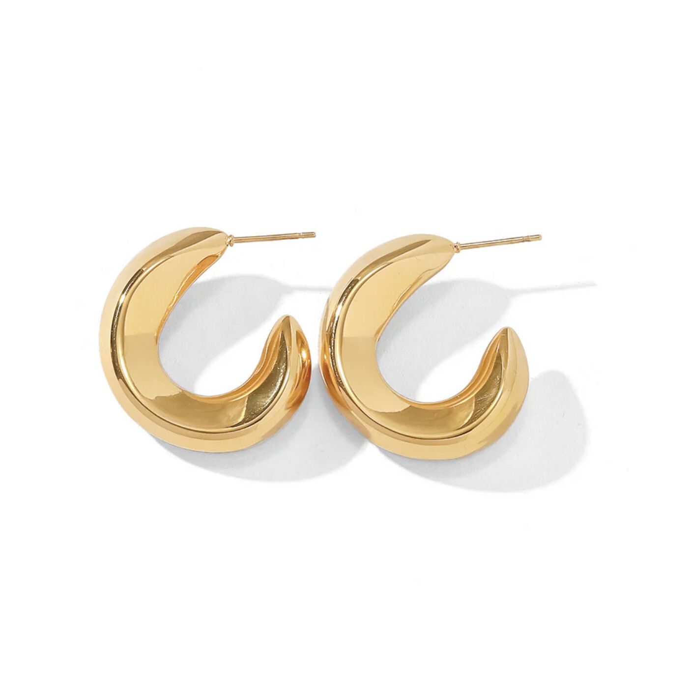 Sara Earrings, GOLD, hi-res image number 0
