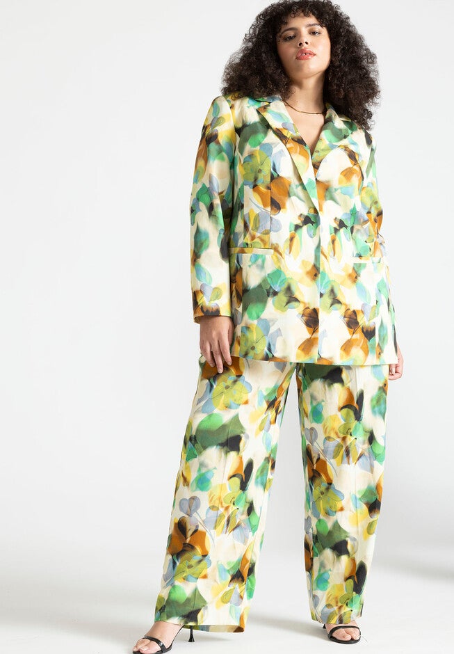 Printed Relaxed Pant, , alternate image number null