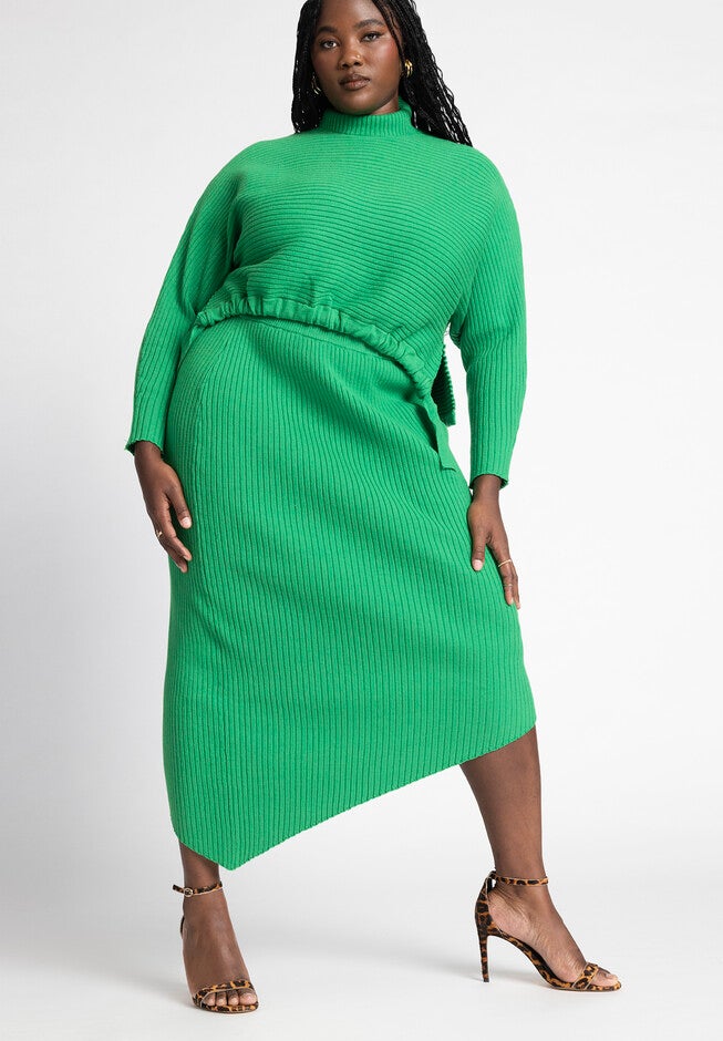 Tunnel Hem Sweater, , alternate image number null