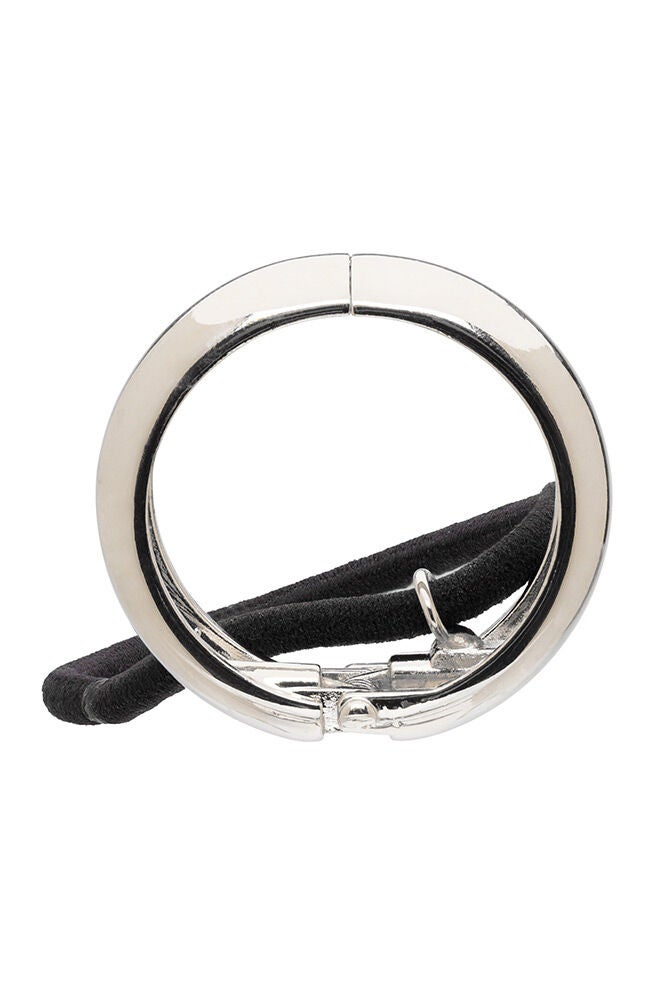 Cone Cuff Ponytail Holder, BROWN, on-hover image number 1