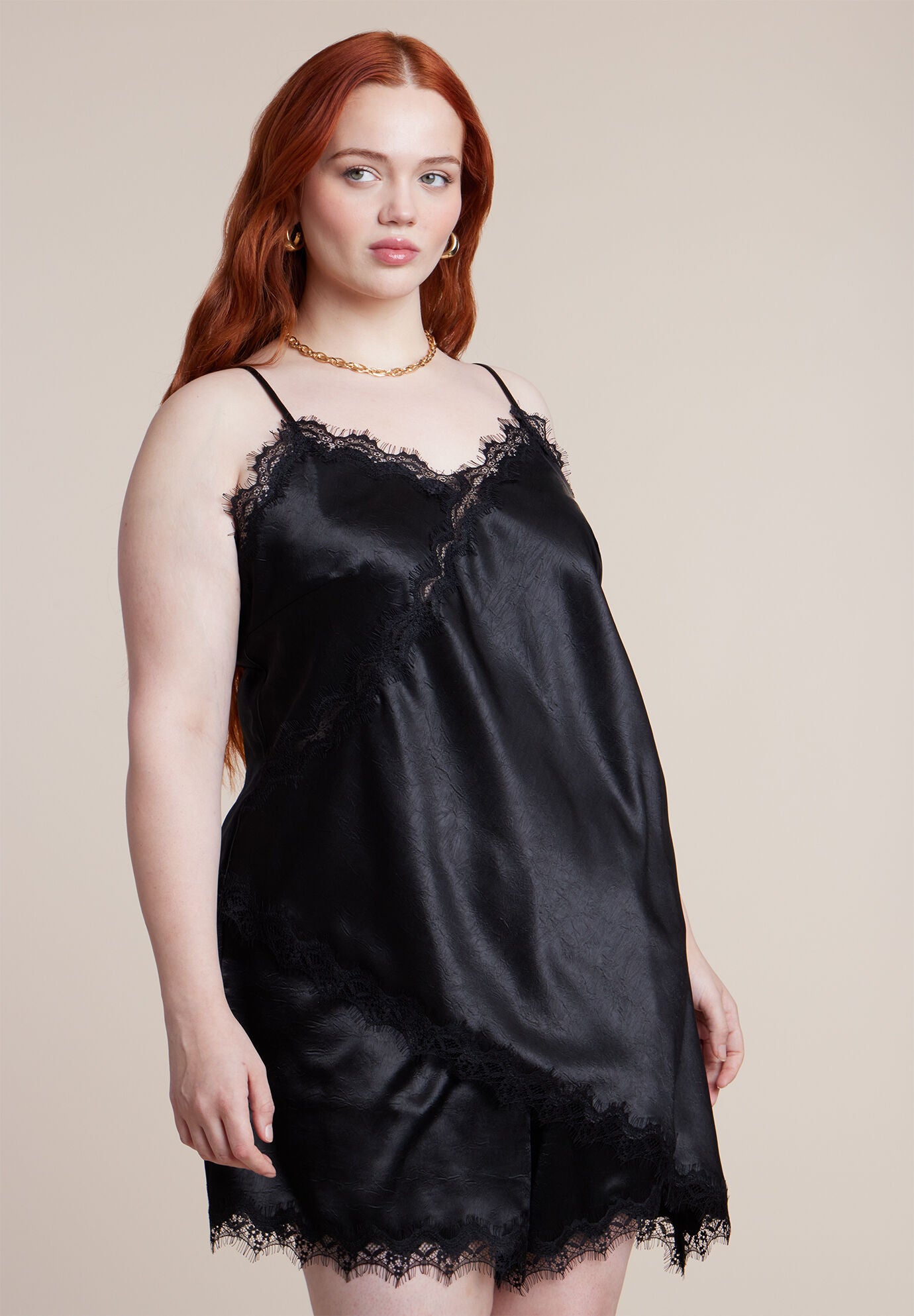 Lace Insert Cami Top