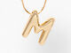 Pippa Bubble Initial Pendant, M, alternate image number 1