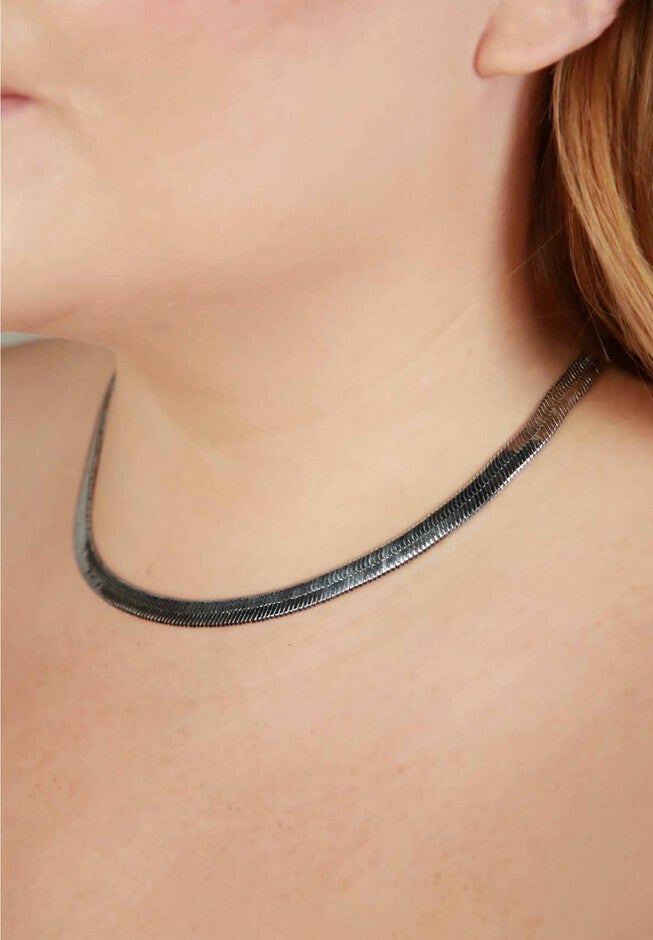 Lennox Silver Necklace, , on-hover image number null