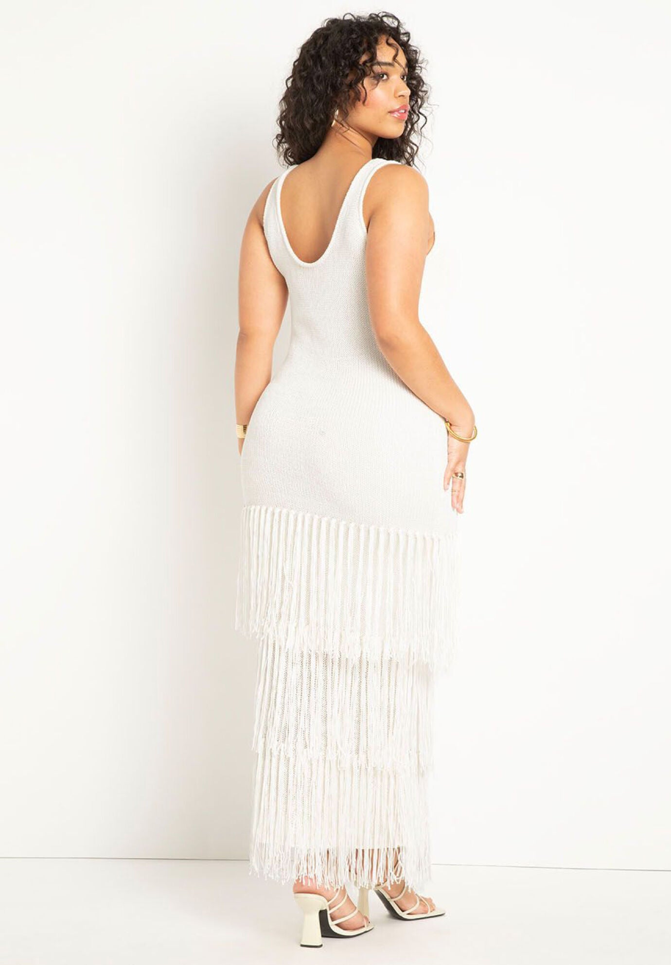 Eloquii cheap fringe dress