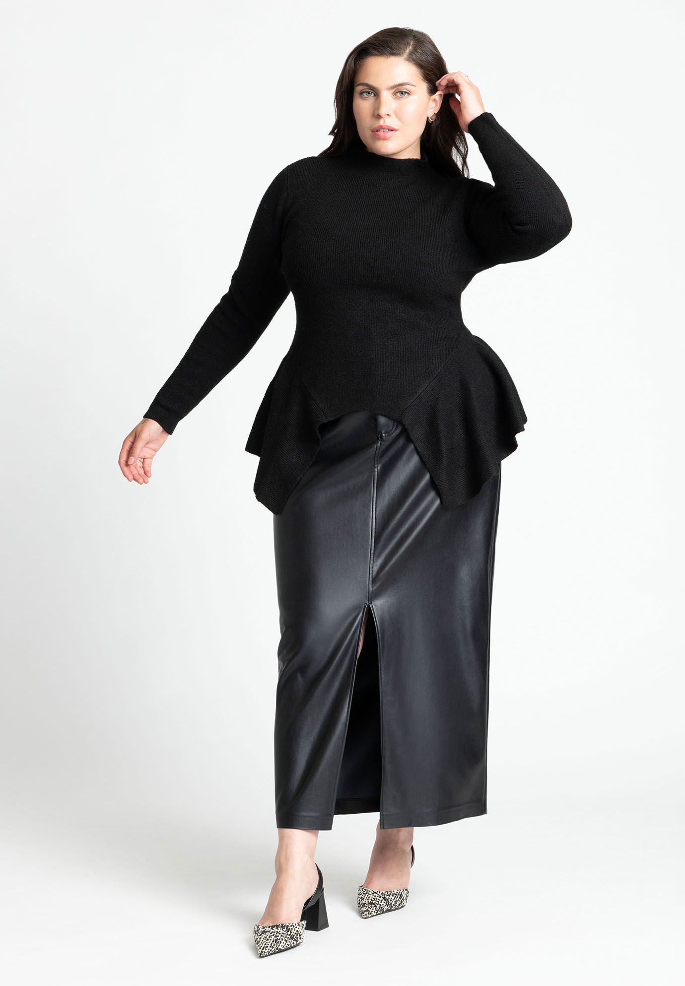 Peplum Sweater Eloquii