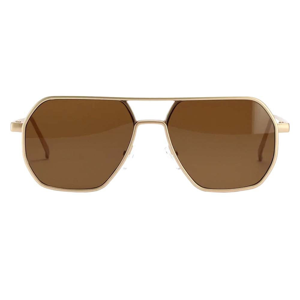 Nola Polarized Sunglasses, BROWN GOLD, hi-res image number 0