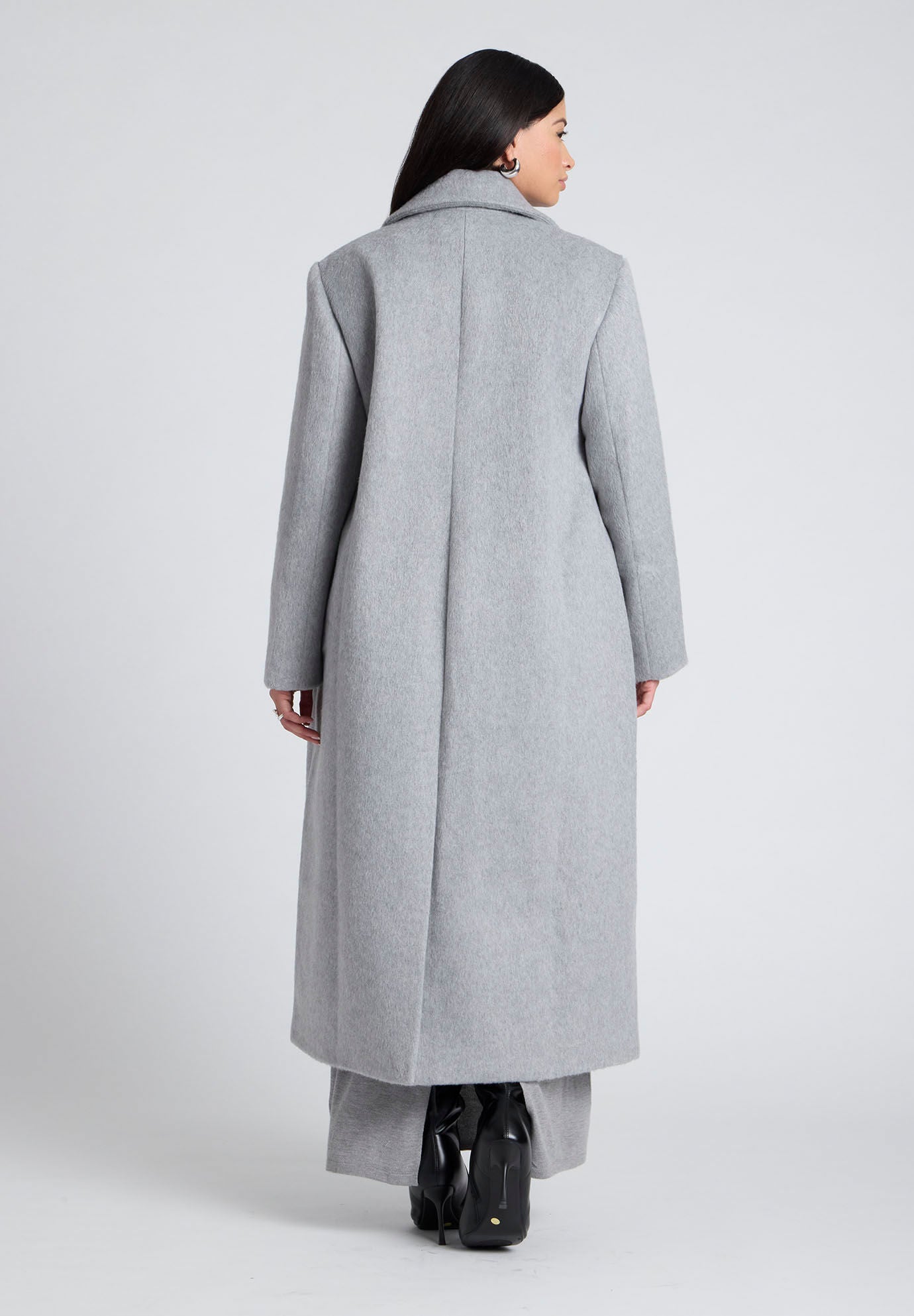 Long textured coat shop