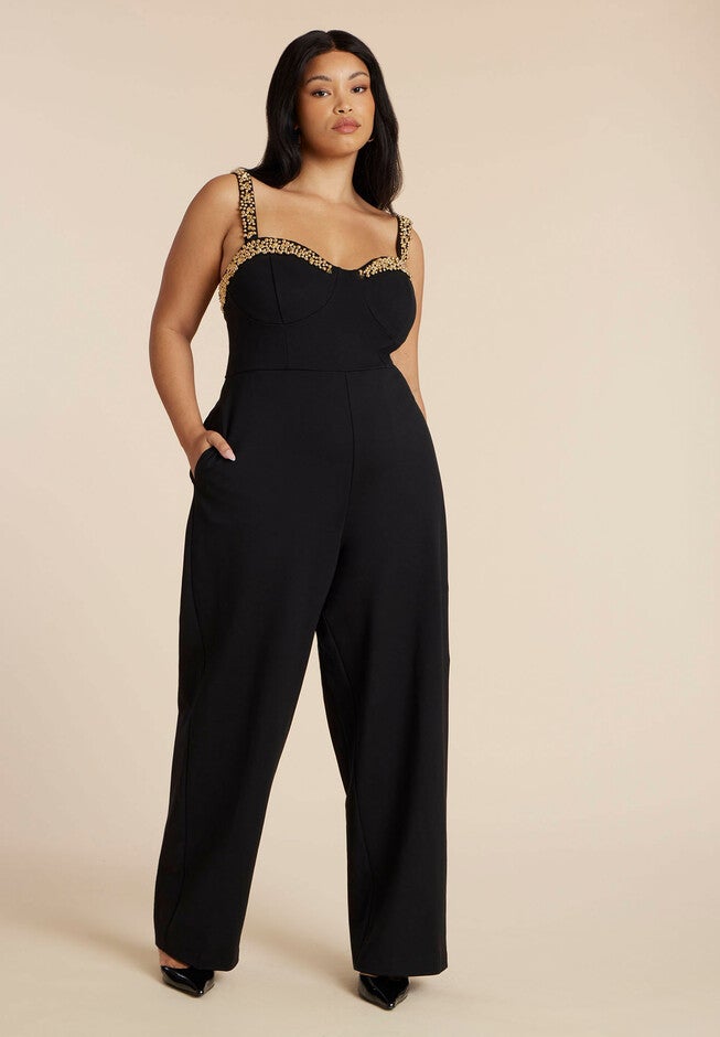 Metal Drama Jumpsuit ELOQUII