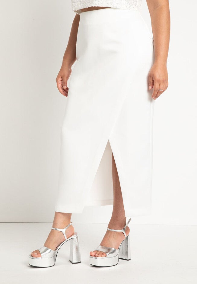 Collectors Edition Wrap Midi Skirt, , alternate image number null