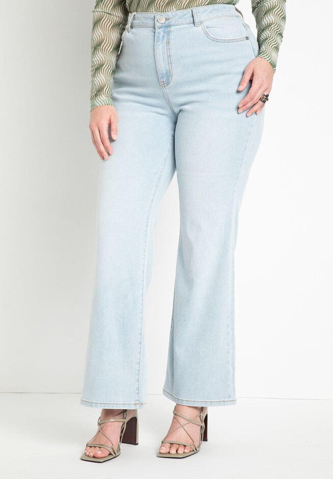Flare Leg Jean, LIGHT WASH, hi-res image number null