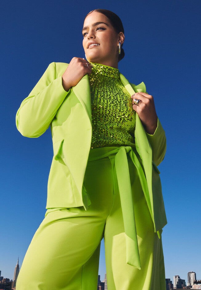 One Button Blazer, , alternate image number null