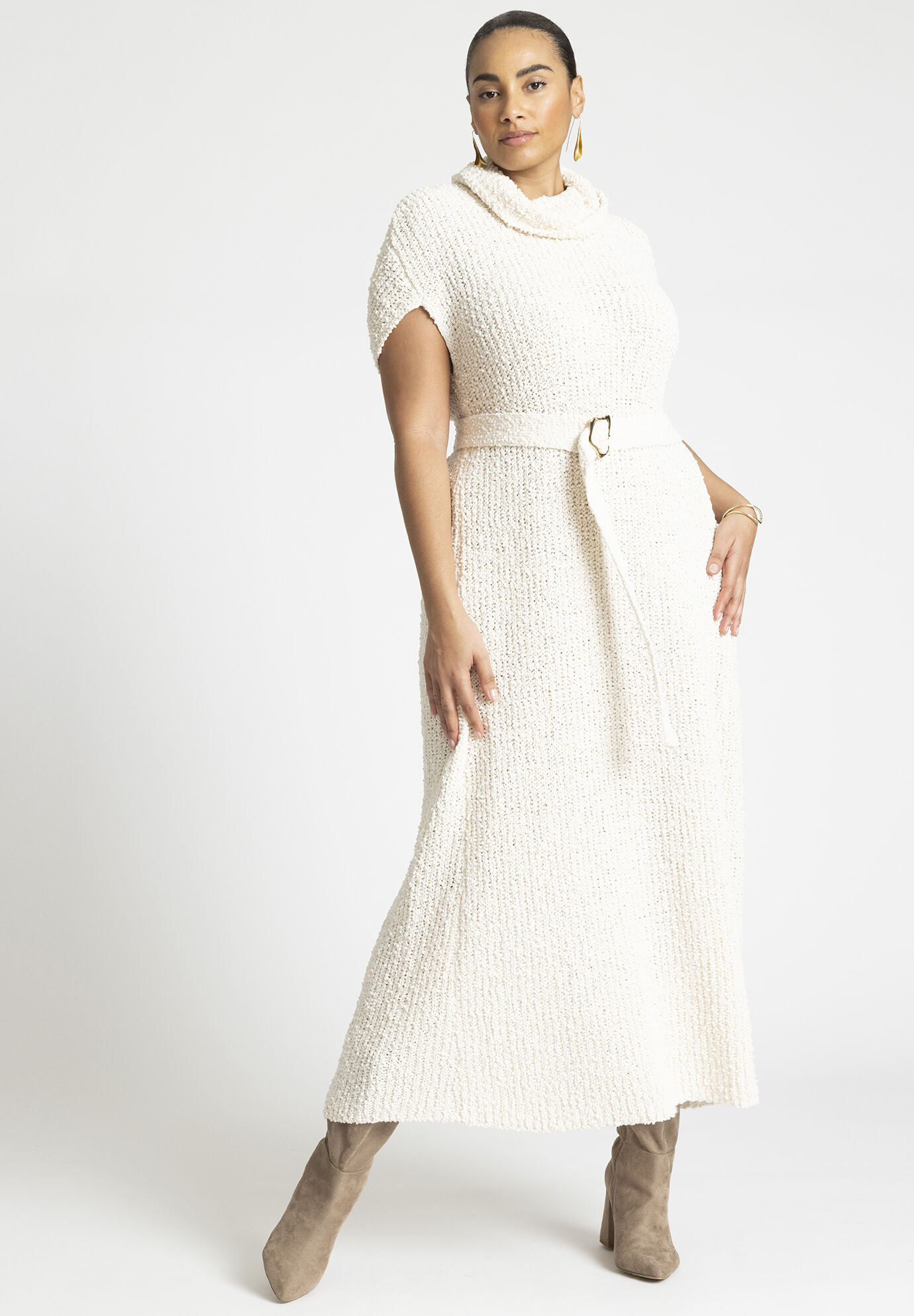 Women Cocoon Sweater Dress By ( Size 14/16 )
