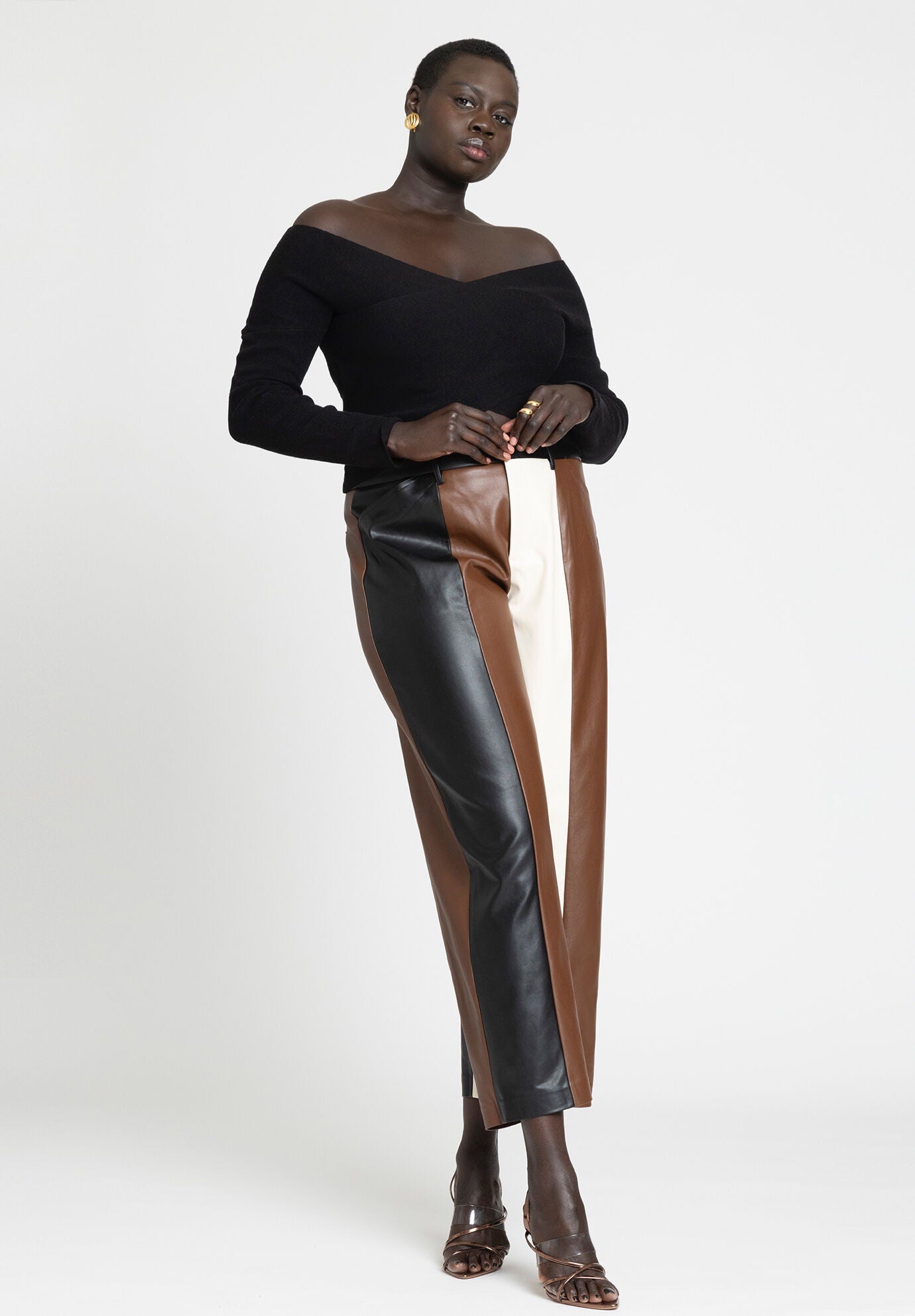 Plus Size Faux Leather at ELOQUII Eloquii