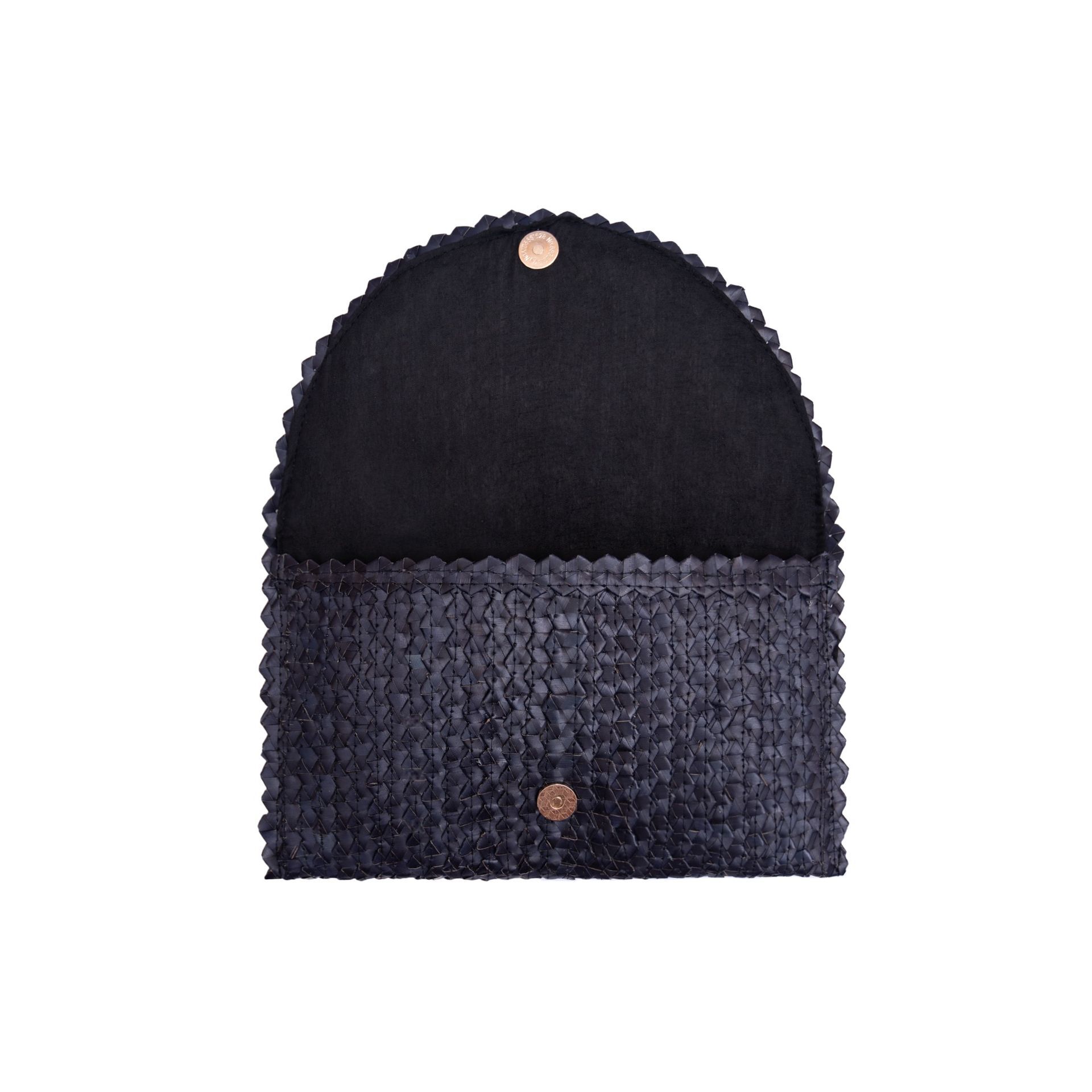 Coco Black Small Clutch, BLACK, alternate image number 2