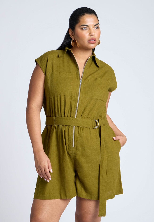 Dolman Romper, FIR GREEN, alternate image number null