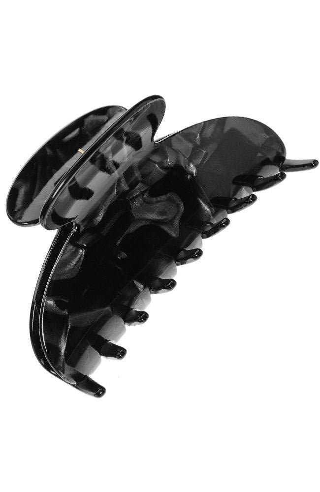 Large Couture Claw Clip, NACRO BLACK, hi-res image number 0