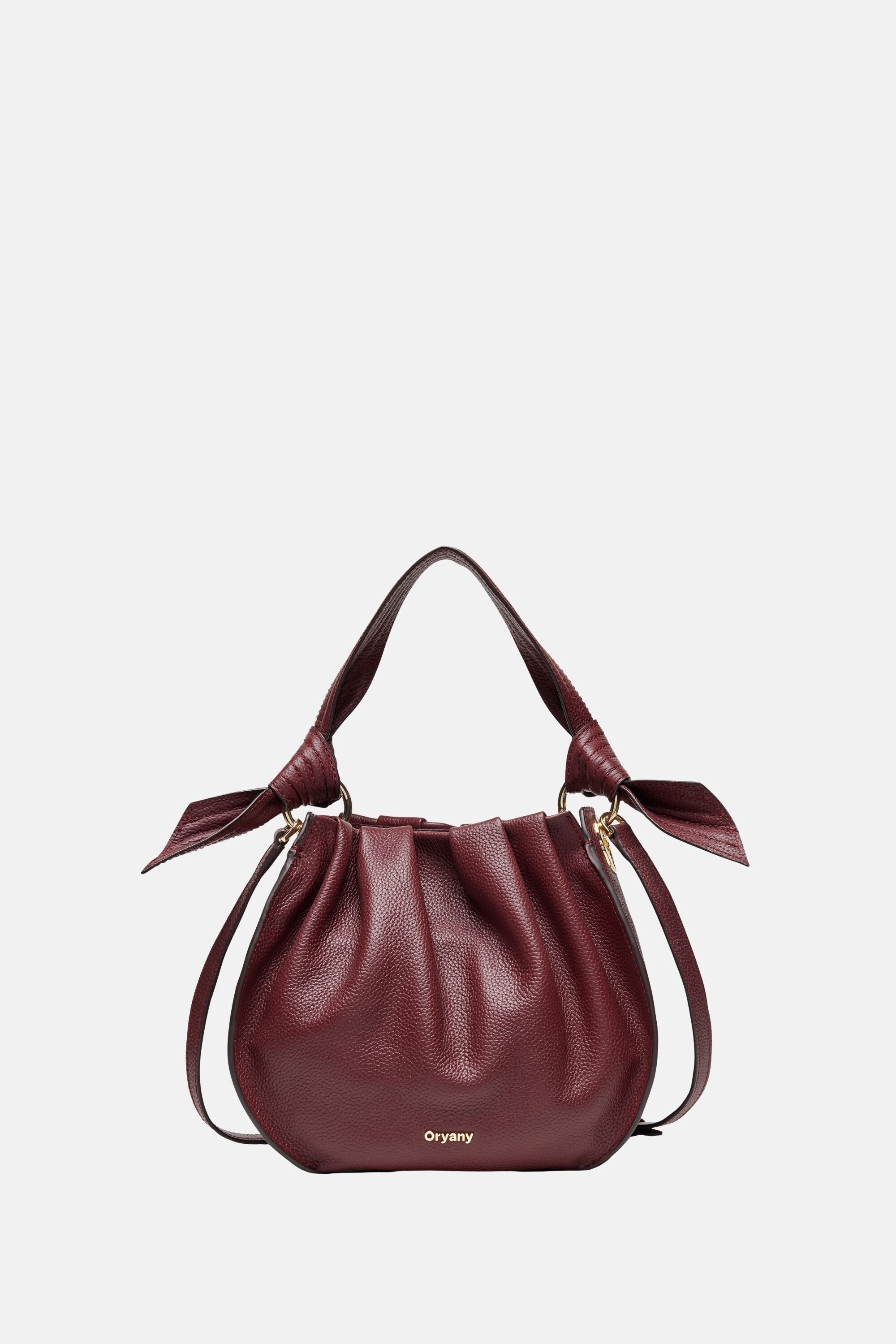 Selena Bucket Medium Crossbody, MAROON, hi-res image number 0