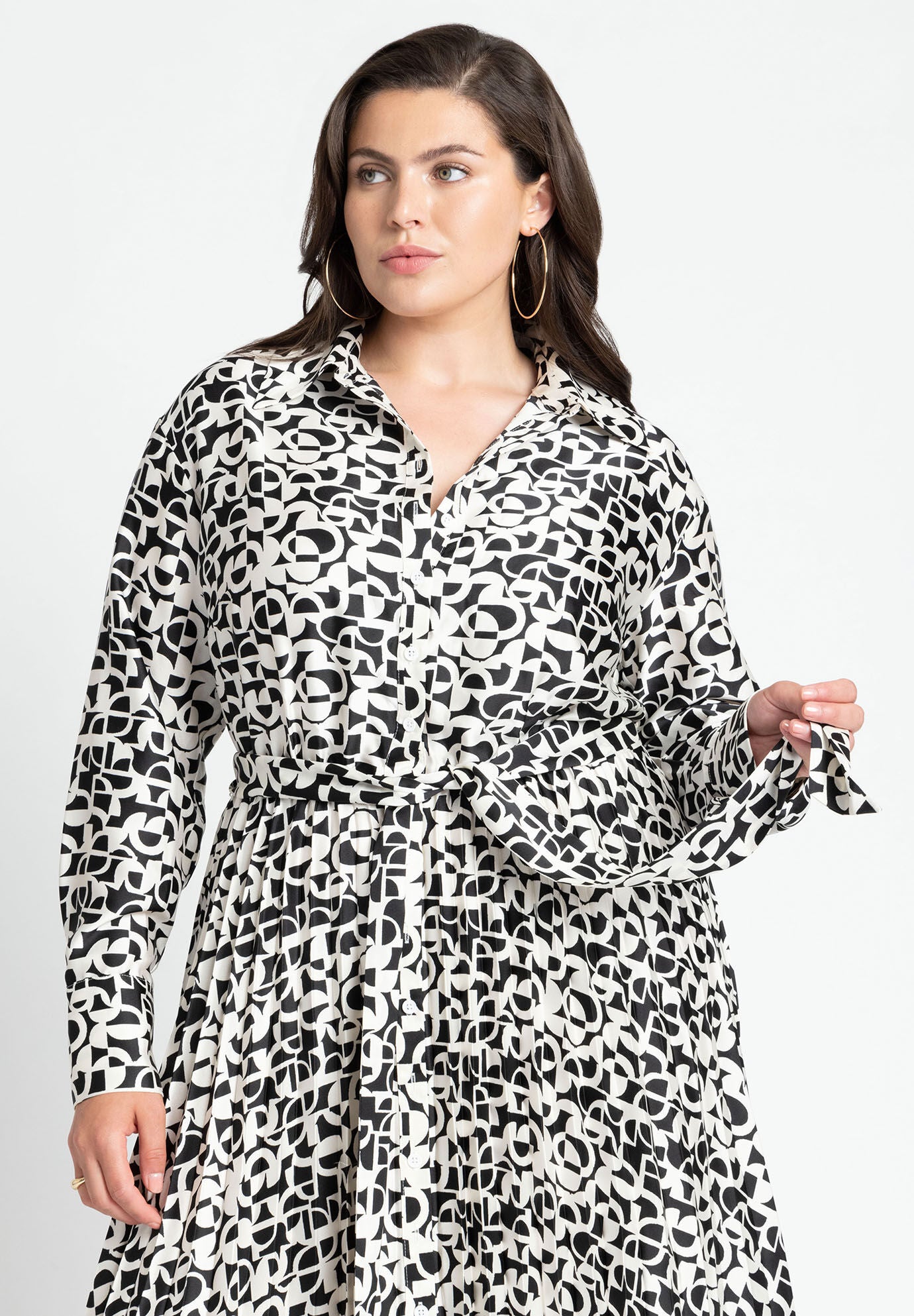 Plus size fit and flare skirt shop