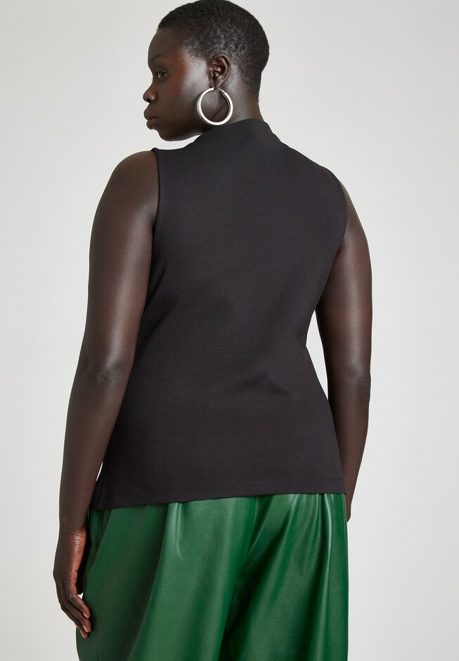 Asymmetric Neckline Top, , on-hover image number null