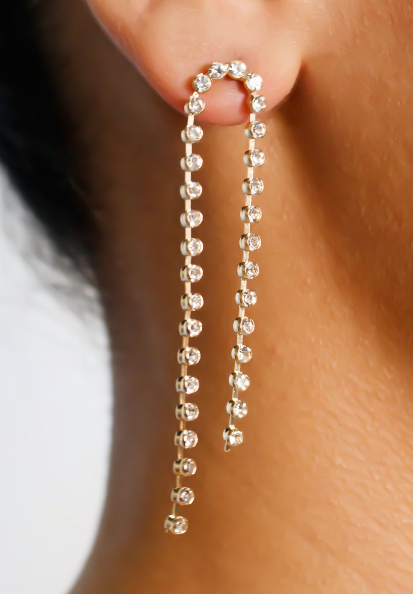 Scarlett Earrings, GOLD, hi-res image number 0