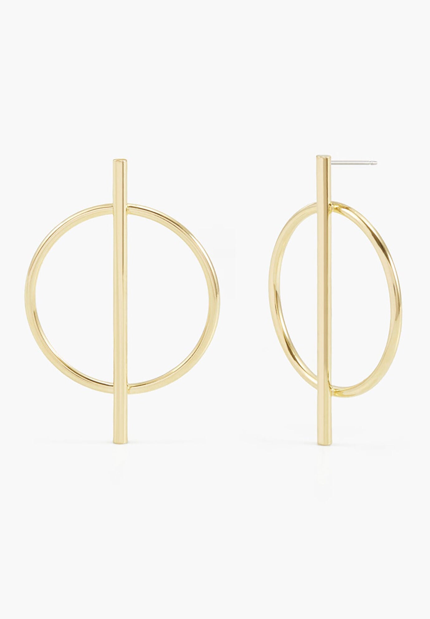 Piper Long Bar Hoops