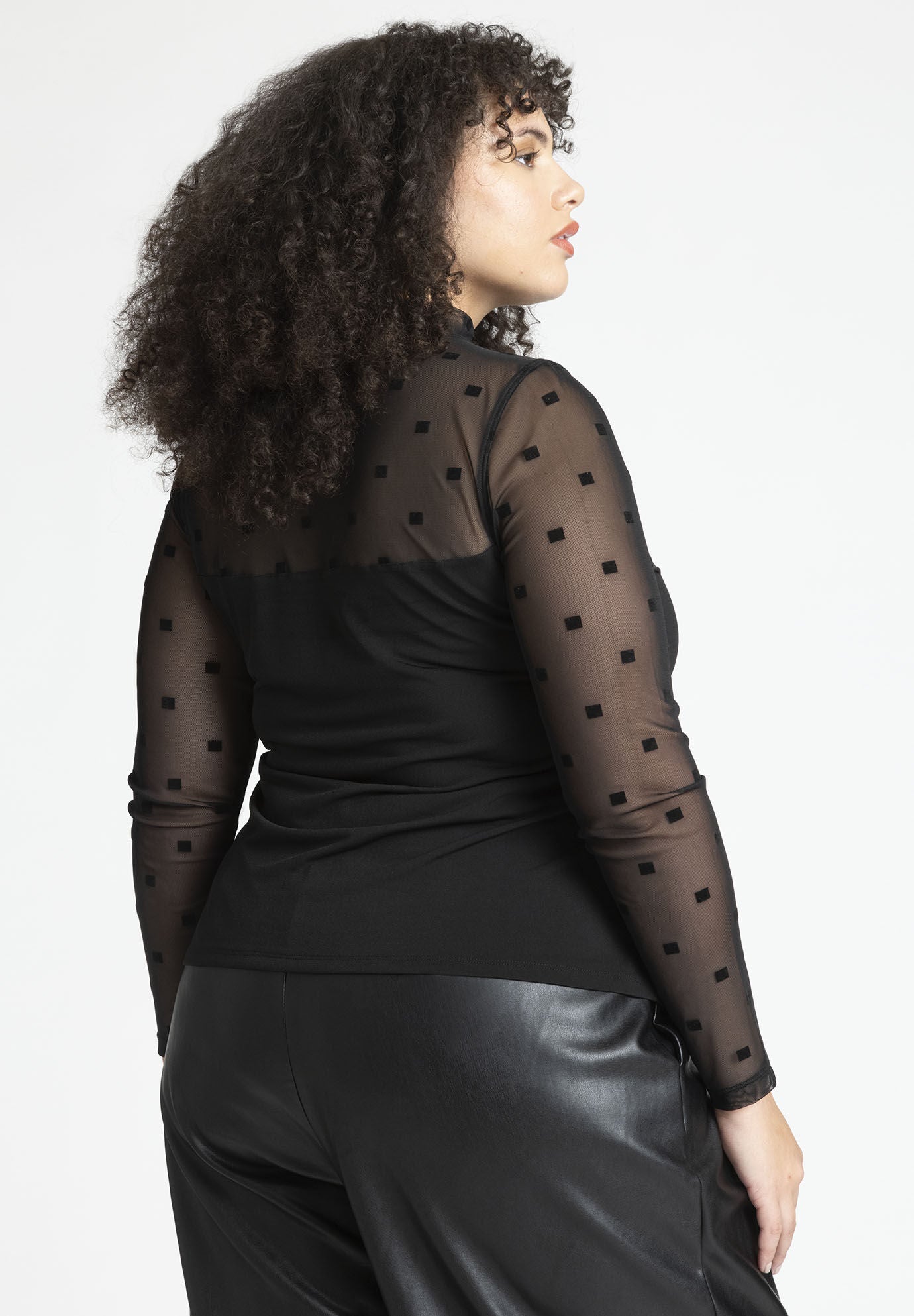 mesh yoke top