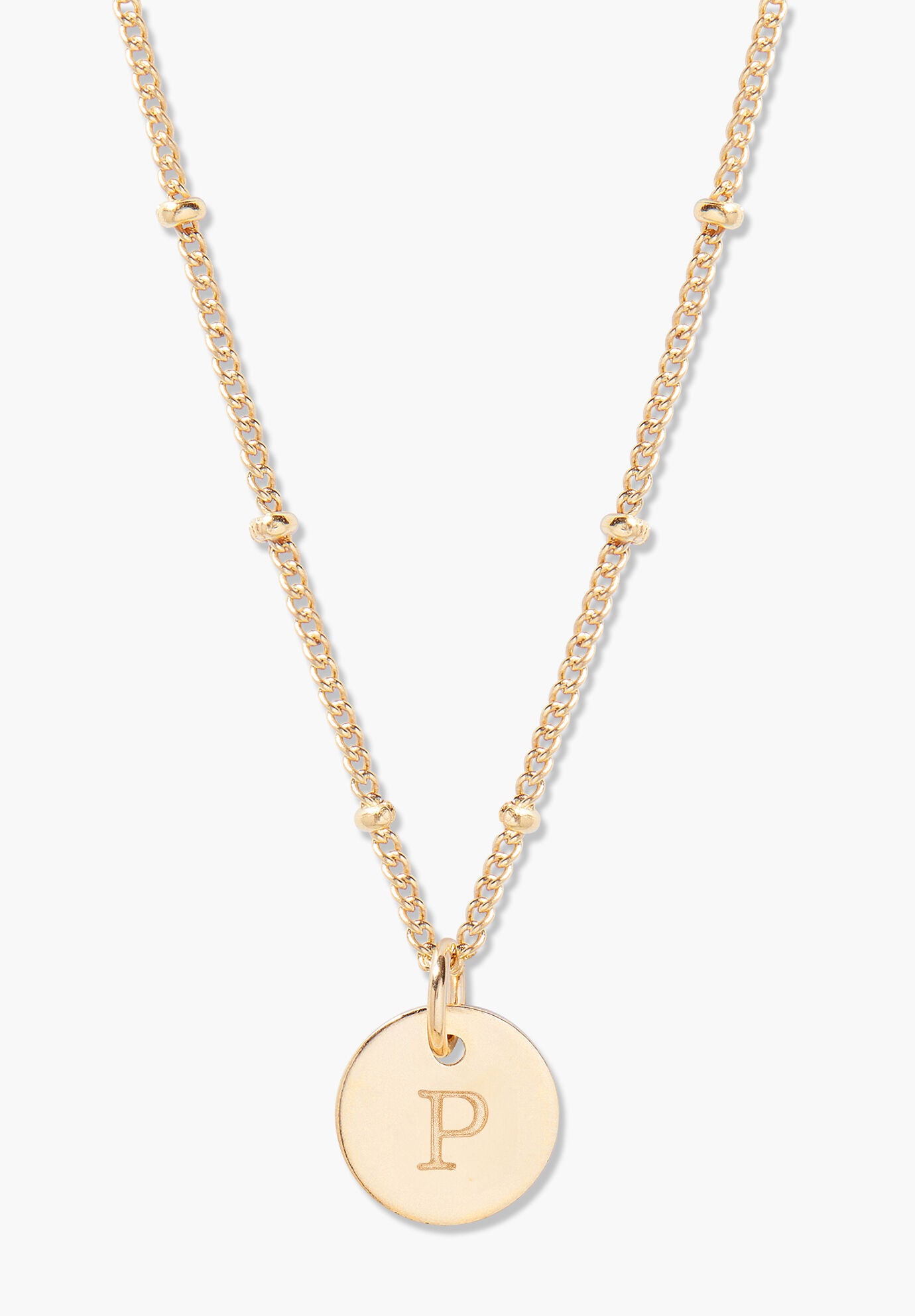 Madeline Gold Initial Pendant