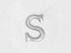 Madeline Silver Initial Pendant, S, alternate image number 1