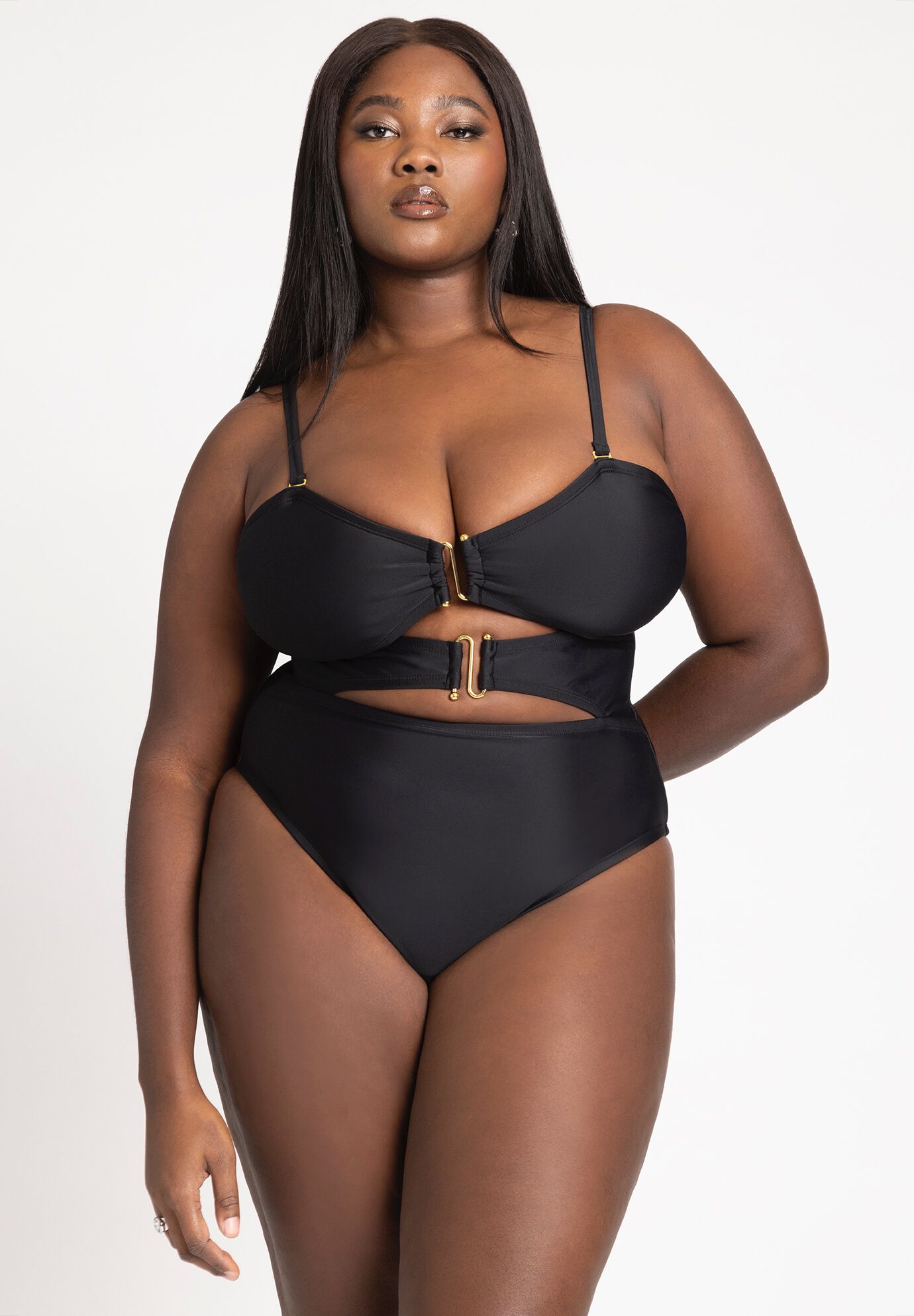 Plus size shop bridal swimwear
