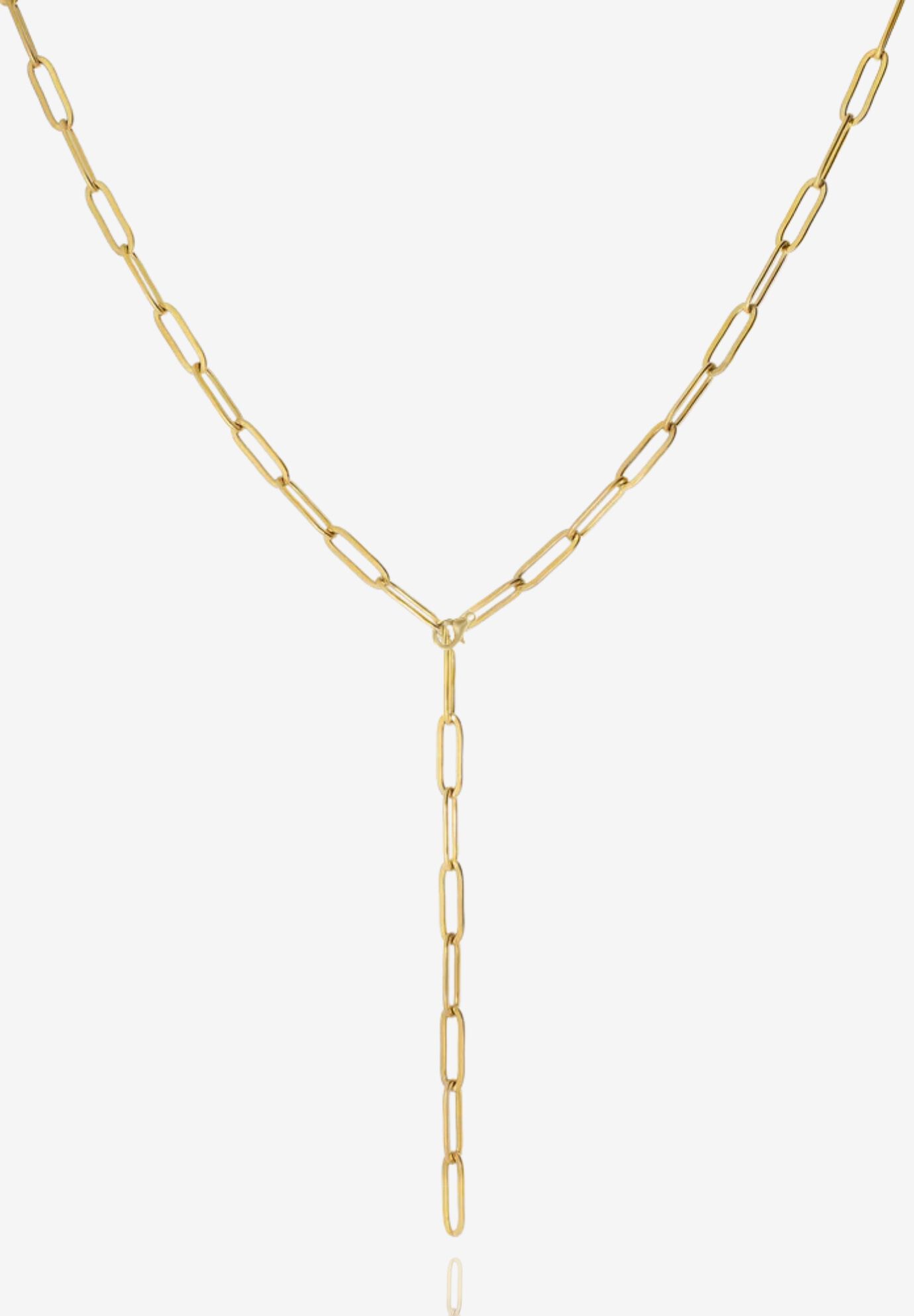 Wyn Lariat Necklace, GOLD, hi-res image number 0