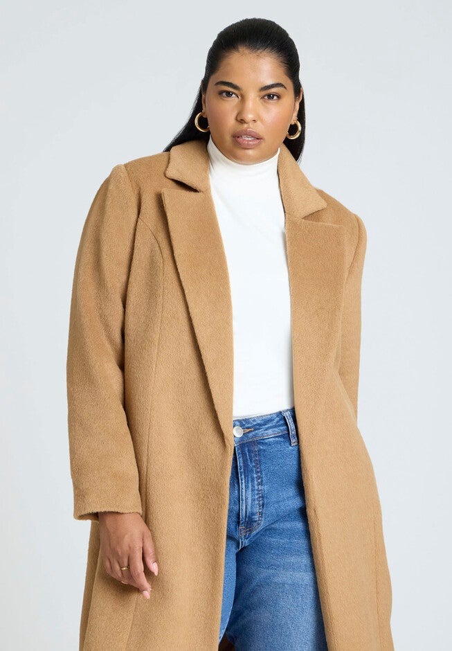 Flyaway Coat, TOBACCO BROWN, alternate image number null