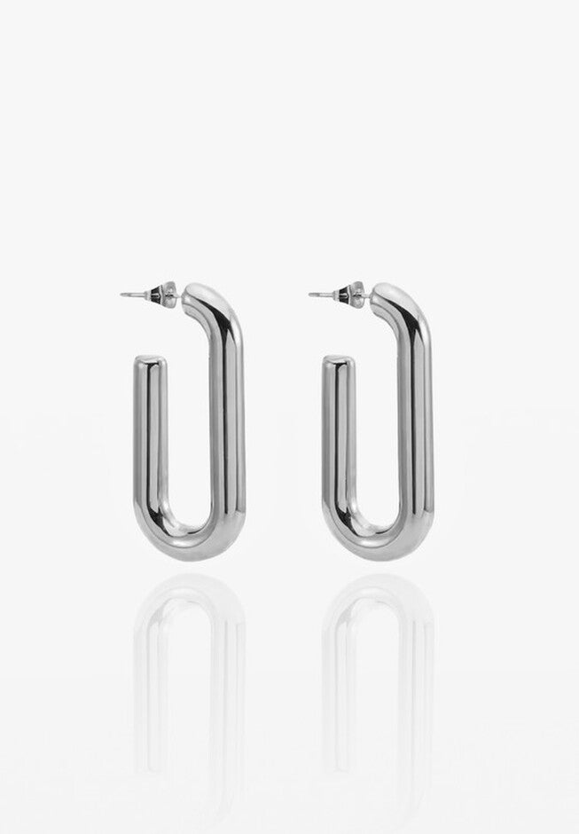 Kylie Silver Earrings, SILVER, hi-res image number null