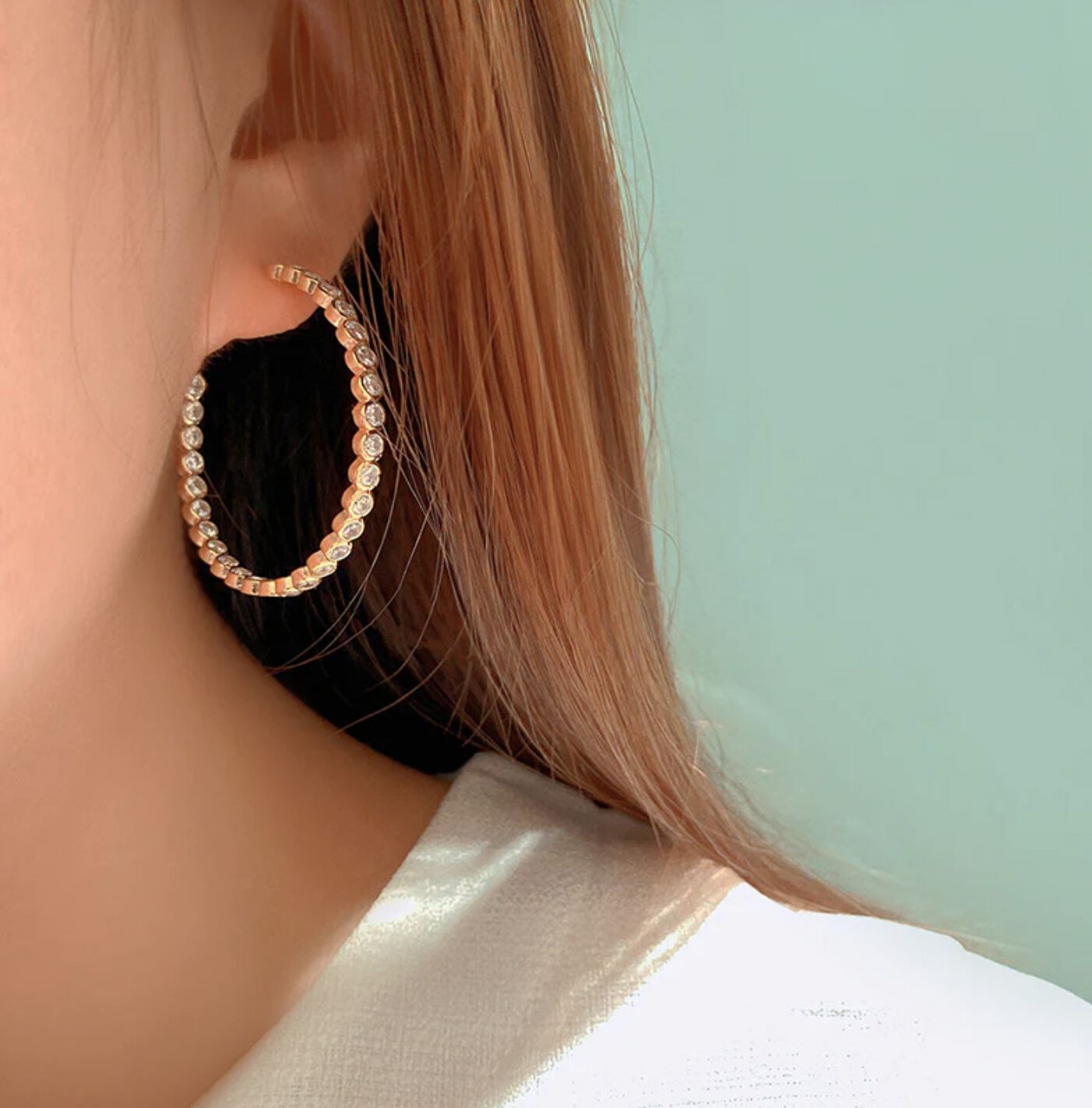 Rachel Earrings - Silver, SILVER, alternate image number 2