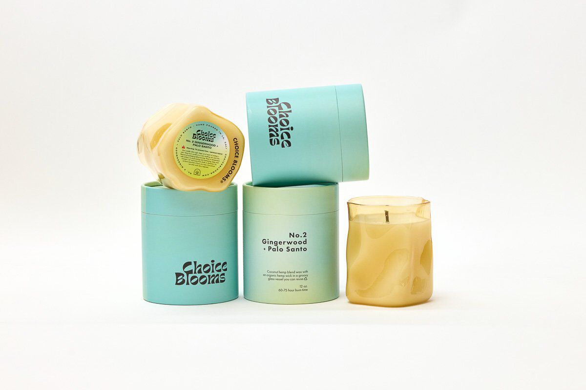 12 oz. No. 2 Gingerwood + Palo Santo Candle, NO.2 GING PAL SAN, on-hover image number 1