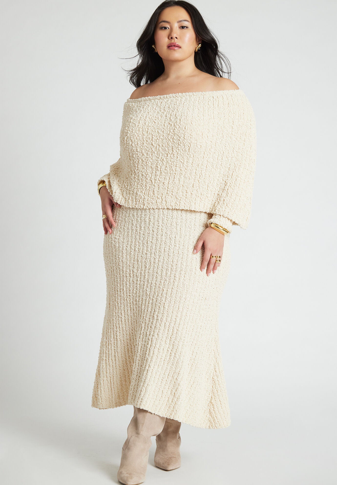 Plus size maxi sweater dress best sale