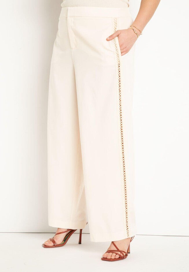 Crochet Detail Pant, , on-hover image number null