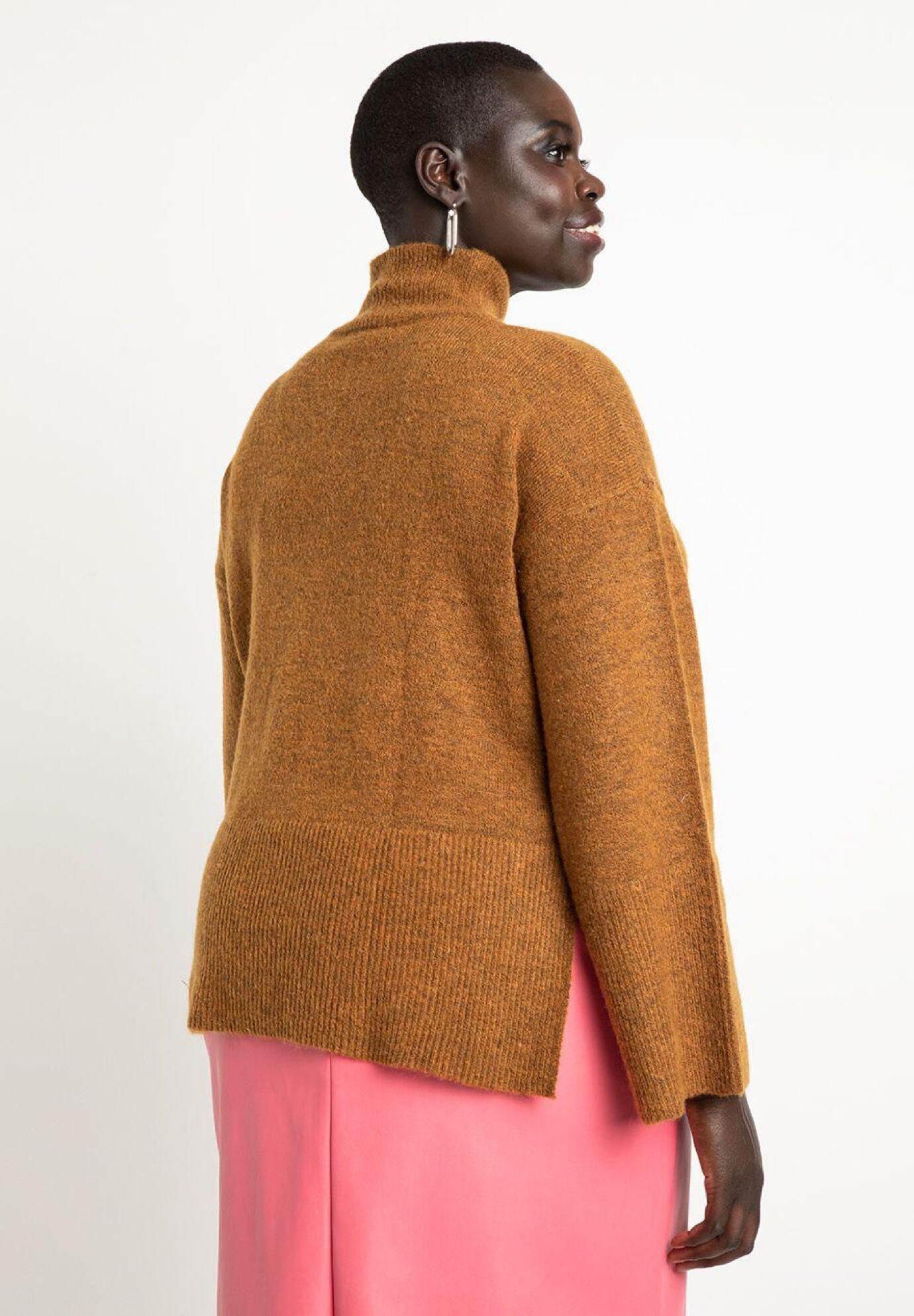 Flare arm sweater top