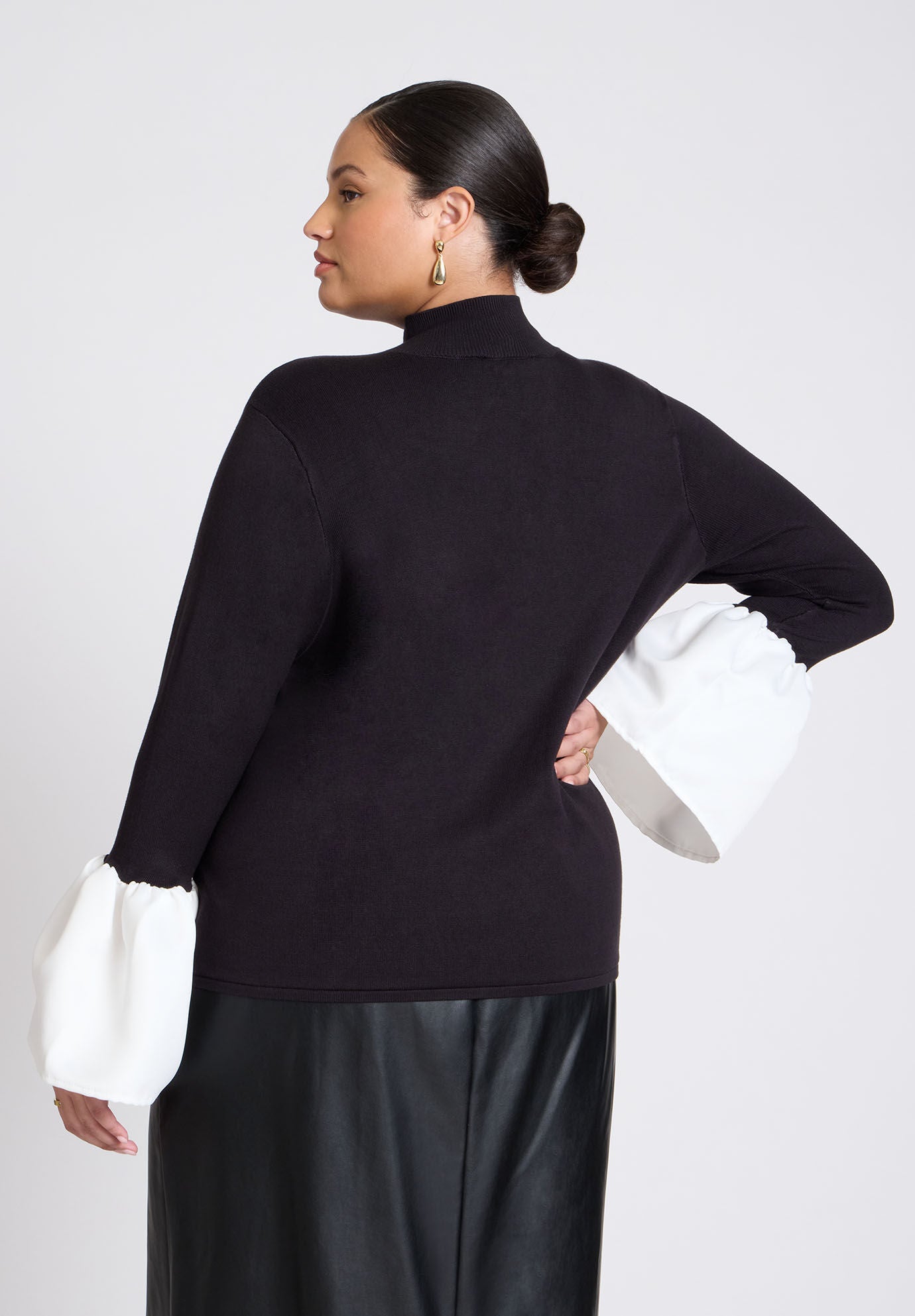 Bell sleeve sweatshirt shop