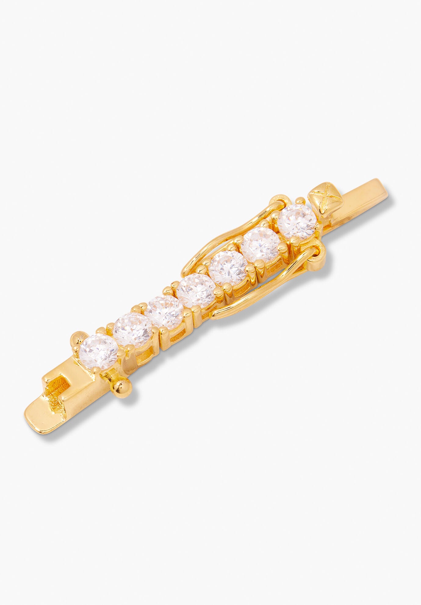Tennis Bracelet Gold Extender, GOLD, hi-res image number 0